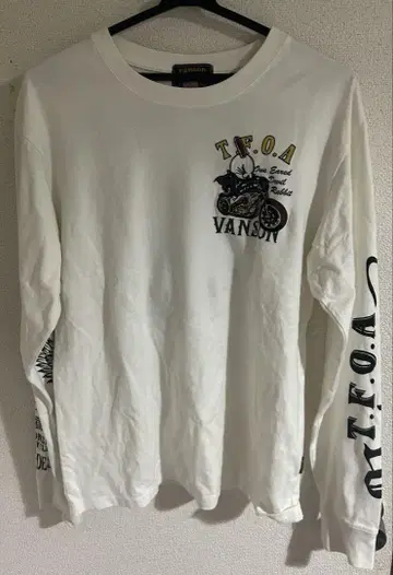 vanson x T.F.O.A. 무장전선 콜라보레이션 긴팔 셔츠