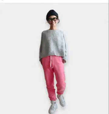 ch!iiibag 스웨트 팬츠 핑크