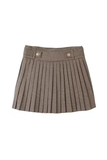 herlipto Vienna Pleated Mini Skirt