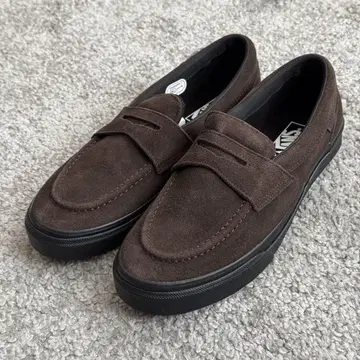 VANS 로퍼 반스 로퍼 스웨이드 브라운 28.5cm