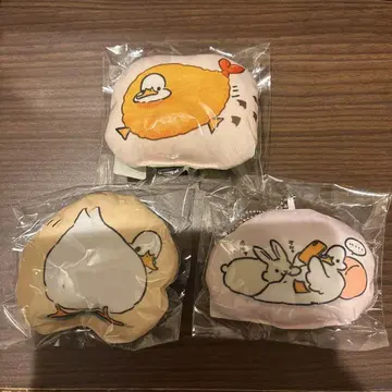 말랑말랑 오리 쿠션 키링 총 3종