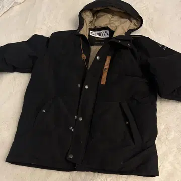 GERRY 블랙 다운 자켓 L