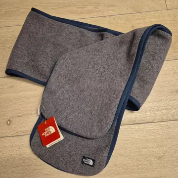 THE NORTH FACE 머플러 그레이/네이비 70cm
