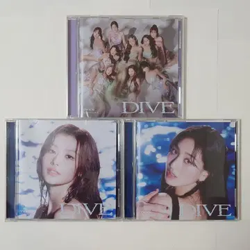TWICE DIVE 사나반 지효반 일반ver 3개 세트