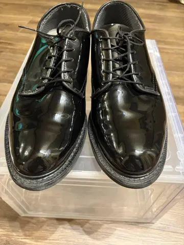 US NAVY 서비스 슈즈 에나멜