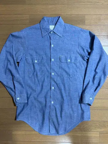 70s JC Penny BIG MAC 샴브레이 셔츠