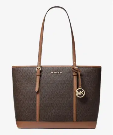 MICHAEL KORS 브라운 토트백