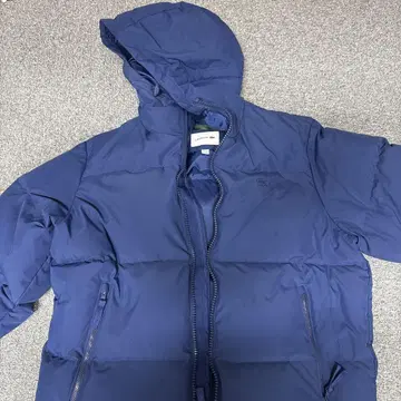 LACOSTE 네이비 다운 자켓 US S/M