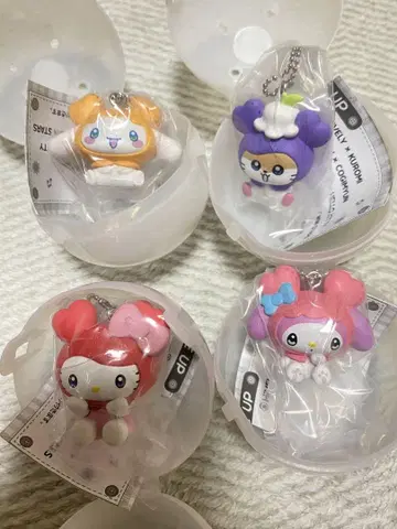TWICE LOVELYS x SANRIO 가챠 캡슐 토이 4체 세트