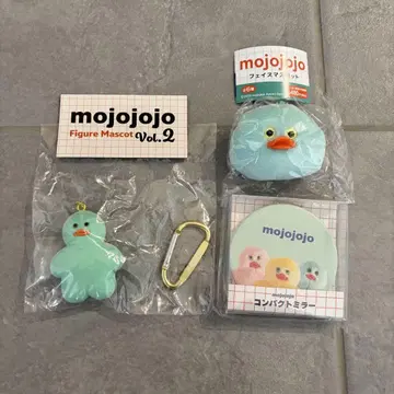 mojojojo 피규어 마스코트 페이스 거울 병아리 3종 세트