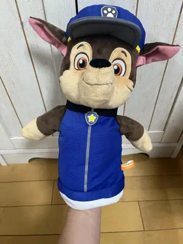 미사용 새상품 파우패트롤 체이스 퍼펫 봉제 인형