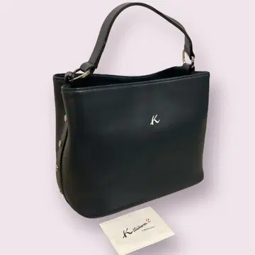 Kitamura K2 핸드백 미사용 개런티 카드 포함 다크 네이비