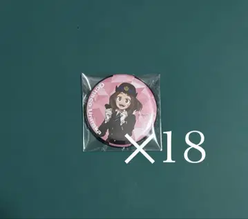 나의 히어로 아카데미아 히로아카 시즈오카 철도 캔뱃지 우라라카 오챠코