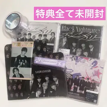 나니와단시 비대칭 CD+DVD 3형태 특전 포함 은색 테이프 세트