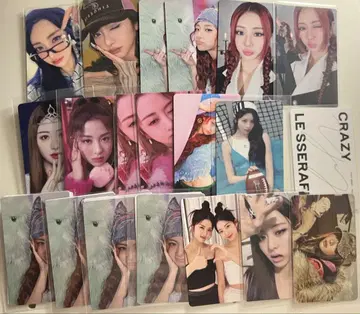 르세라핌 윤진 트레이딩 카드