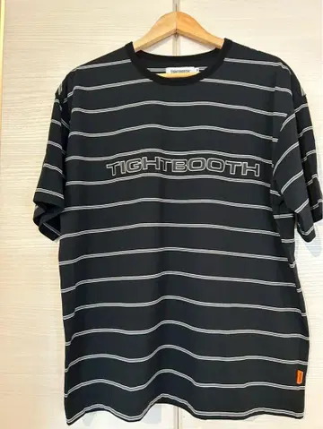 TIGHTBOOTH LOGO BORDER T-SHIRT