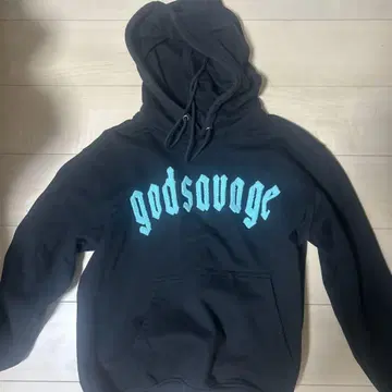 godsavage 후드티와 팬츠 세트 L 블랙