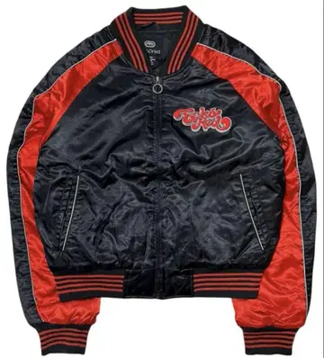 ecko red 바시티 자켓 프론트 로고