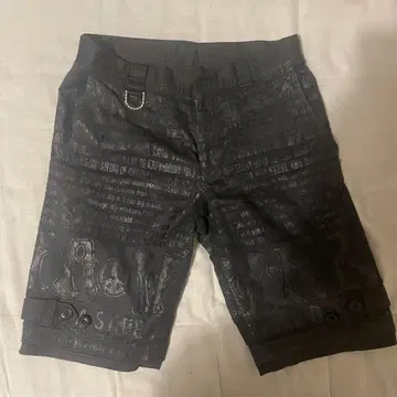 Roen 하프 팬츠 헤이세이 갸루 데미지 가공