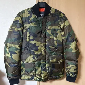 DSQUARED2 카모플라쥬 나일론 다운 자켓