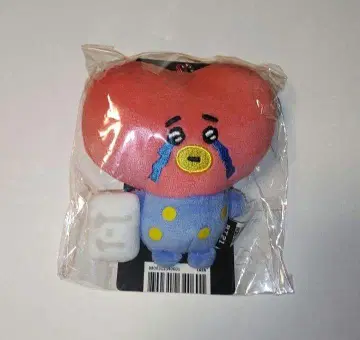 BT21 봉제 인형 키링 에~응 TODAY'S FACE TATA