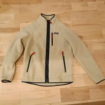 [정품] patagonia 플리스 자켓 크림 (L 상당)