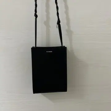 JIL SANDER 블랙 숄더백