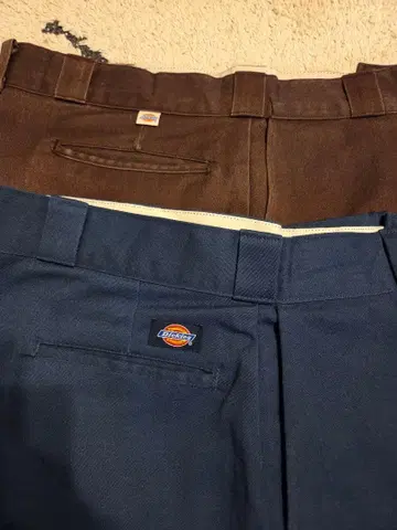 USA Dickies 브라운 & 네이비 2개 SET 36 x 30