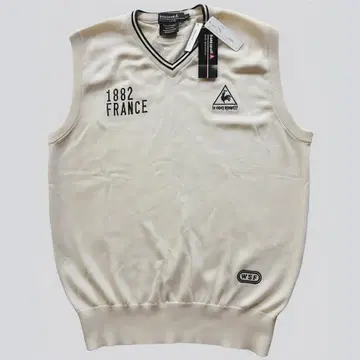 새상품 le coq sportif GGS062 베스트 아이보리 LL