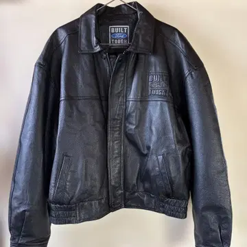 중고품 Ford BUILT TOUGH 가죽 자켓 블랙 XL