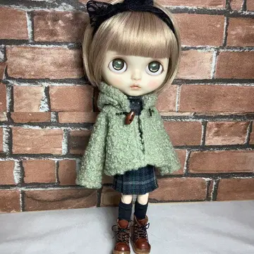 브라이스 아웃핏 둥근 컬이 큐트한 쇼트 자켓 세트