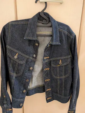 리 101J 복각 다크 데님 데님 자켓 (S 사이즈)