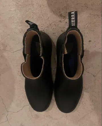 SIERRA 블랙 레인 슈즈 사이즈 L
