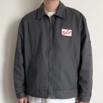 00s USA 기획 Dickies 아이젠하워 자켓 차콜 L