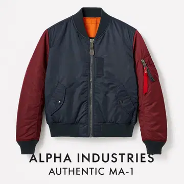 ALPHA MA-1 플라이트 자켓 M 충전솜 USAF 밀스펙