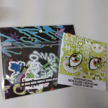NewJeans x MURAKAMI 도트 네이비 해린 뉴진
