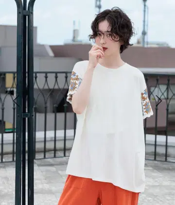 크로셰 슬리브 풀오버