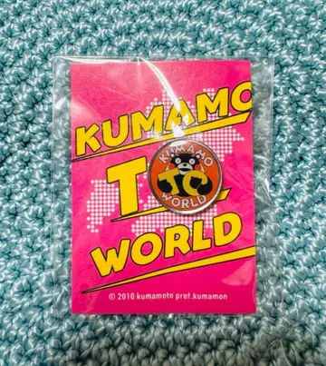 쿠마몬 WORLD 핀 배지