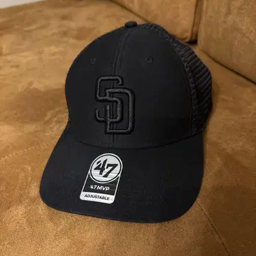 47 MVP SD 블랙 메쉬 캡 조정 가능