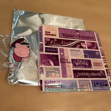 커비 한큐 아크릴 코스터