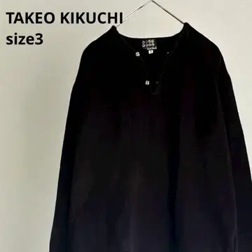 TAKEO KIKUCHI 다케오 키쿠치 와이드 풀오버 사이즈 3