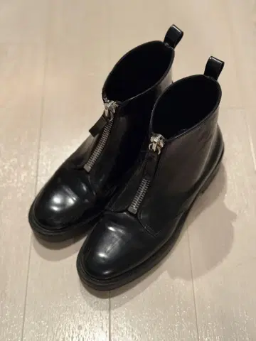 ZARA 프론트 ZIP 부츠 블랙 37