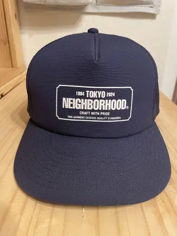NEIGHBORHOOD 메쉬 캡 네이비