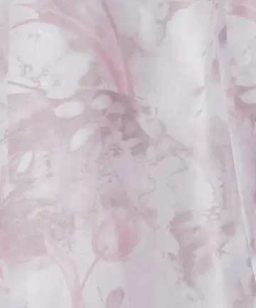택 포함 미사용 새상품 마이 스트라다 스커트 꽃무늬 꽃 핑크