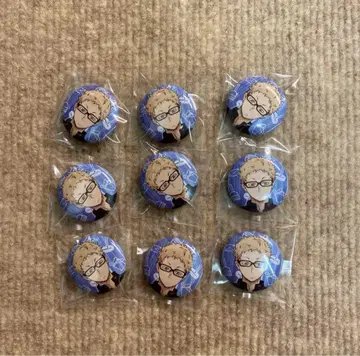 하이큐 츠키시마 케이 청소 캔뱃지