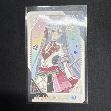 요이사키 카나데 감사제 5th 그리팅 카드 금박
