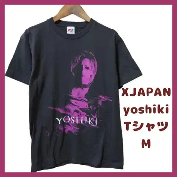 XJAPAN T셔츠 M사이즈 YOSHIKI 요시키 블랙