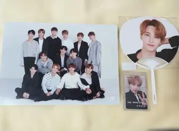 SEVENTEEN 정한 트레이딩 카드 아래 굿즈 부채 세븐틴