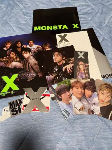 MONSTA X 앨범 트레이딩 카드