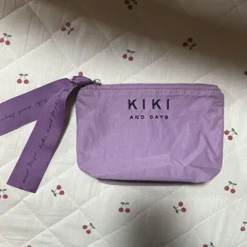 KIKI AND DAYS 퍼플 파우치
